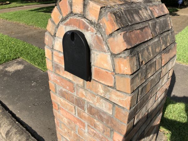 Brick Mailbox Repair in Alexandria