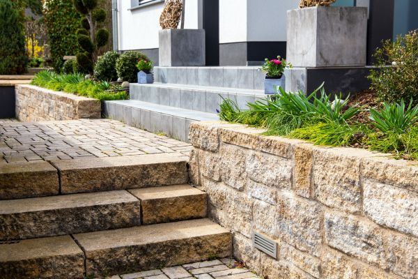 Stone Step Replacement in Alexandria