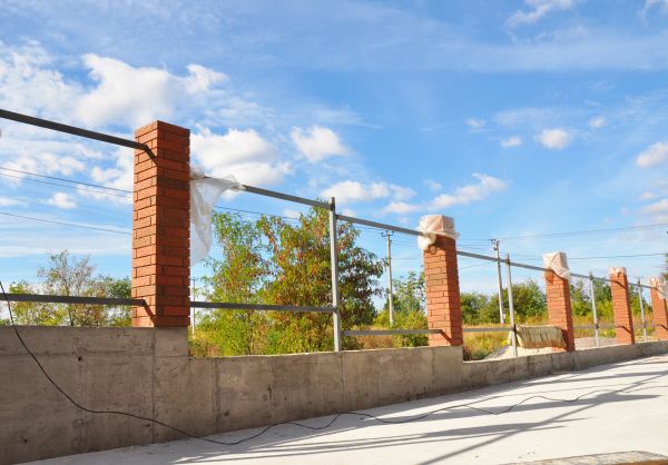 Brick Pillar Installation in Alexandria