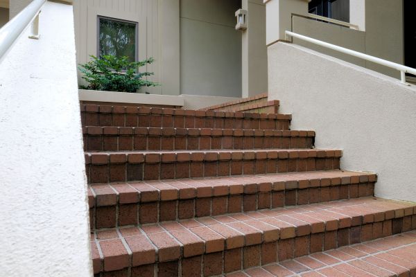 Entryway Brick Repair in Alexandria